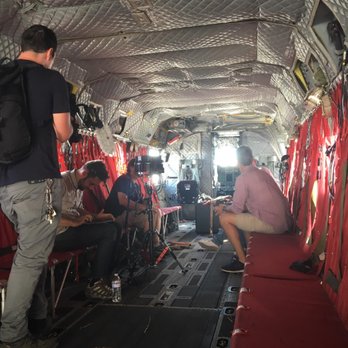 Action Medical - Inside a Chinook filming training video for the US Army. - CPR Classes Near Me - Denver, Colorado