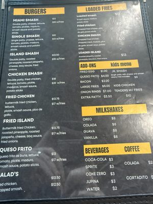 Menu photo 4 Between Two Buns Miami, FL