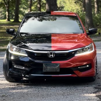 217 Kustomz - 2017 Honda Accord half wrap! - Auto Customization Near Me 217 Kustomz - 2017 Honda Accord half wrap! - Auto Customization Near Me