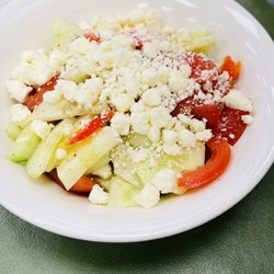 Eddie’s EuroMart - Greek Salad: no lettuce!