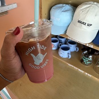 High Tide Coffee - Rose Cardamom Latte - Coffee & Tea Near Me - Laguna Niguel, California High Tide Coffee - Rose Cardamom Latte - Coffee & Tea Near Me - Laguna Niguel, California