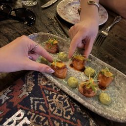 Salmon crudo