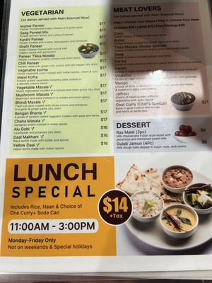Menu photo 1 Tandoori Xpress San Diego, CA Menu photo 1 Tandoori Xpress San Diego, CA