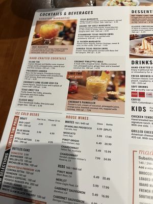 Menu photo 2 Cheddar's Scratch Kitchen Garland, TX