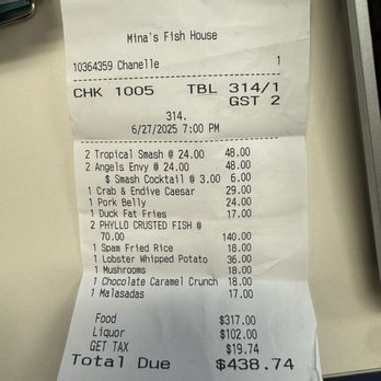 Mina's Fish House - Seafood Near Me - Kapolei, Hawaii
