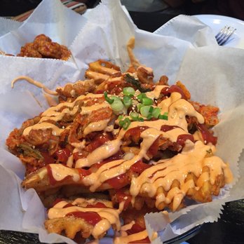 Katy Hoodadak - Kimchi Waffle Fries - Chicken Shop Near Me - Katy, Texas Katy Hoodadak - Kimchi Waffle Fries - Chicken Shop Near Me - Katy, Texas