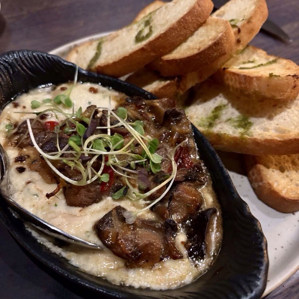 Chop Steakhouse & Bar - Wild Mushroom & Goat Cheese Dip - Steakhouses Near Me - Halifax, Nova Scotia Chop Steakhouse & Bar - Wild Mushroom & Goat Cheese Dip - Steakhouses Near Me - Halifax, Nova Scotia