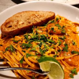 Tequila Lime Shrimp Pasta