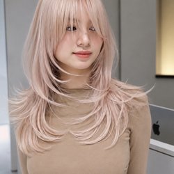 Pink velvet, soft layers.