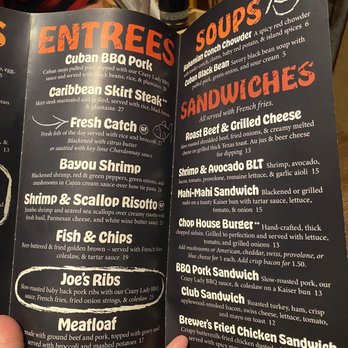 The Waterfront Brewery - Menu - Seafood Near Me - Key West, Florida The Waterfront Brewery - Menu - Seafood Near Me - Key West, Florida