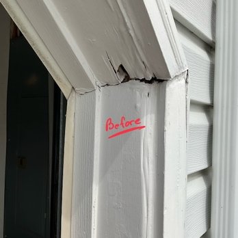 Dirty Deeds - Before: Calking is not a repair. - Handyman Near Me - Staunton, Virginia Dirty Deeds - Before: Calking is not a repair. - Handyman Near Me - Staunton, Virginia