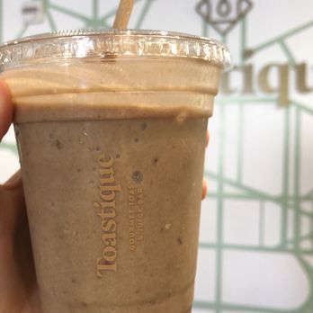 Toastique - Iced Brew smoothie with peanut butter - Juice Bars & Smoothies Near Me - Washington, DC, District of Columbia