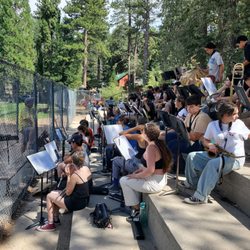 Arrowbear Music Camp - Arrowbear Advanced Band performing Community Concert at Arrowbear Tucker Field