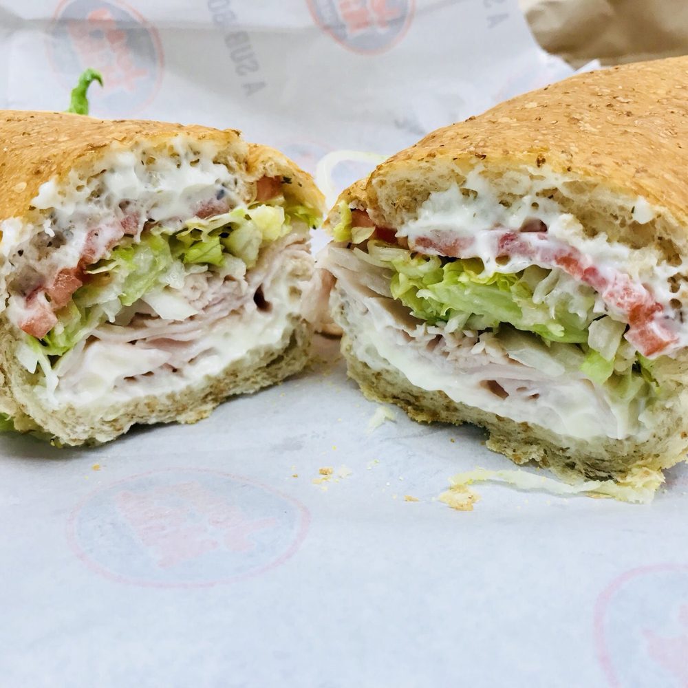 Jersey Mike's Subs - Regular #7 on wheat bread. Mikes way w/ extra mayo. Happy Friday! - Sandwiches Near Me - Saugus, California Jersey Mike's Subs - Regular #7 on wheat bread. Mikes way w/ extra mayo. Happy Friday! - Sandwiches Near Me - Saugus, California