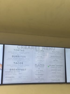 Menu photo 2 Crearee Bishop, CA