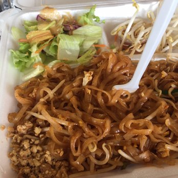 Finest Thai - Their lunch pad thai! ;) - Thai Near Me - El Cajon, California Finest Thai - Their lunch pad thai! ;) - Thai Near Me - El Cajon, California