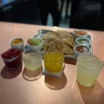 Luna of Ada - Margarita flight plus salsa flight - Tacos Near Me - Ada, Michigan Luna of Ada - Margarita flight plus salsa flight - Tacos Near Me - Ada, Michigan