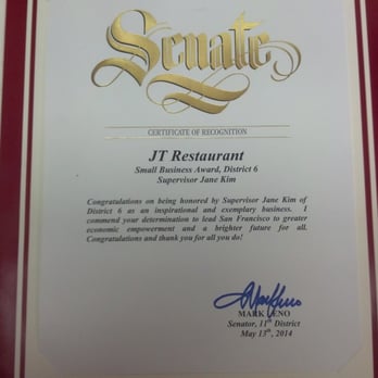 JT Restaurant - Filipino Near Me - San Francisco, California
