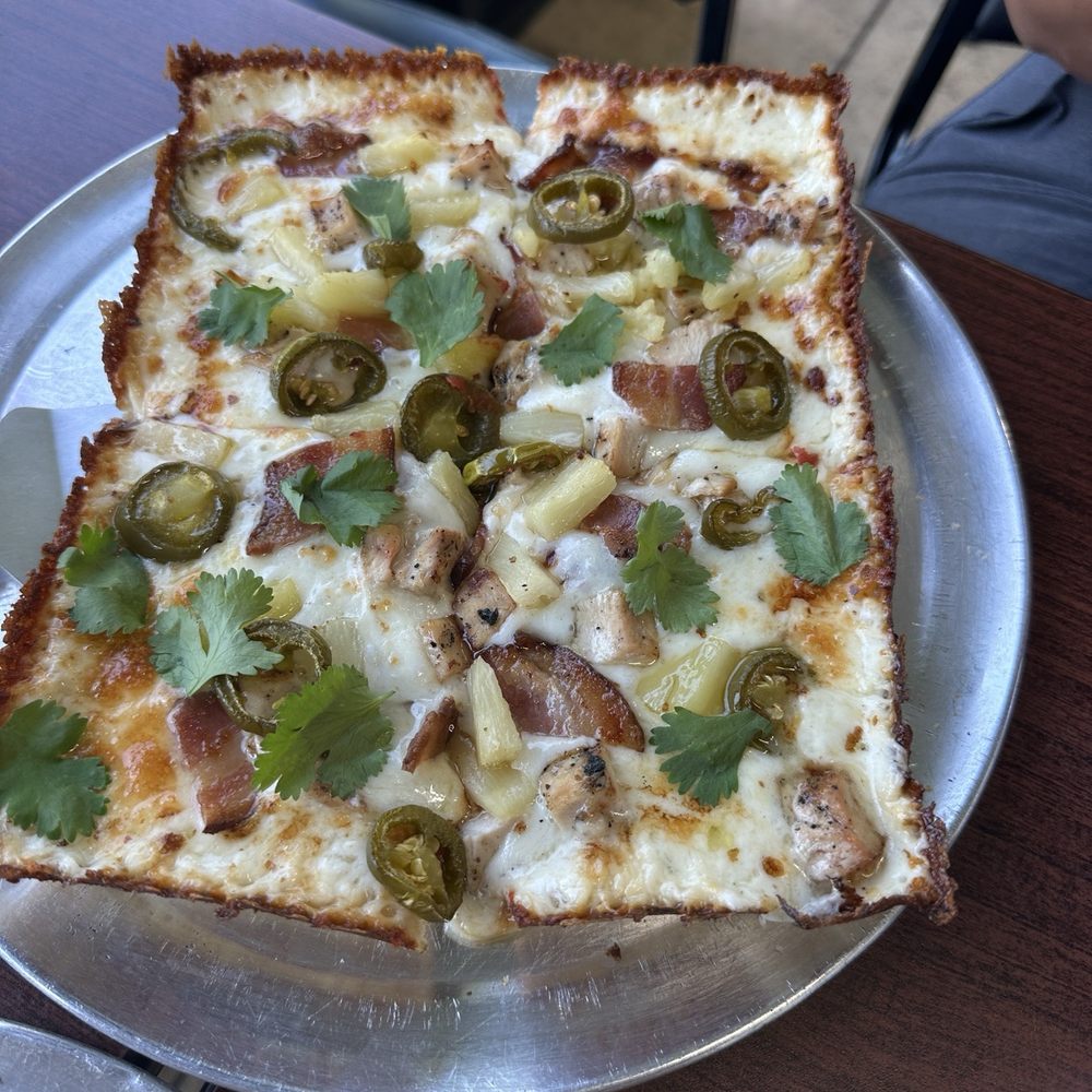 Fuji & Vi's - The Contradiction Pie (4 Square Cheese) - Pizza Near Me - Pasadena, California Fuji & Vi's - The Contradiction Pie (4 Square Cheese) - Pizza Near Me - Pasadena, California