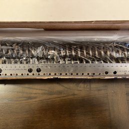 This is the Race Tech front springs with the aluminum pipe Race Tech provided to make up for the 60 millimeters of missing coil. This is the Race Tech front springs with the aluminum pipe Race Tech provided to make up for the 60 millimeters of missing coil.