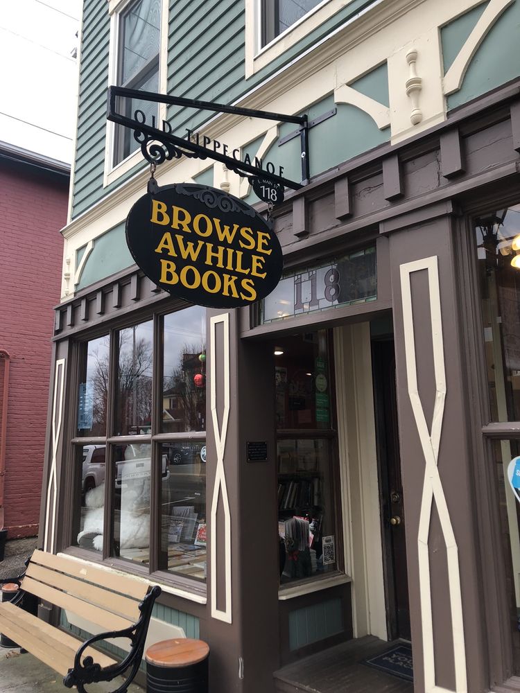 Browse Awhile Books Logo