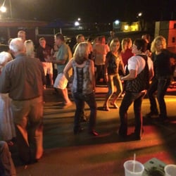 Legends Sports Bar - On the deck of Legends.  Great summertime dancing!