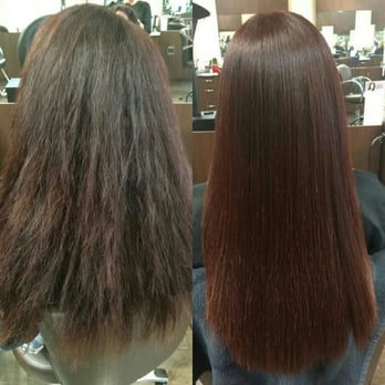 Jd Thomas & Co - Before and After Keratin by Rachel - Hair Salons Near Me - Commack, New York