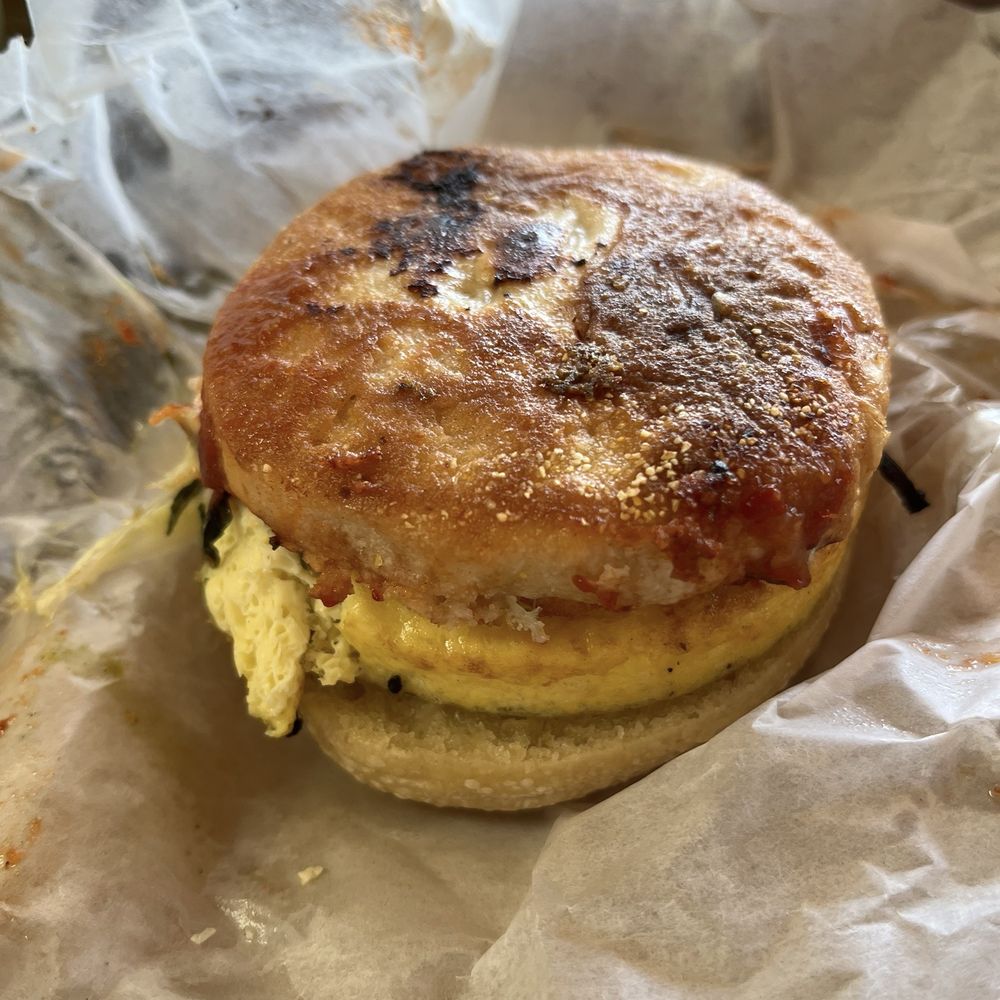 Avid Coffee - Spicy breakfast sandwich - Cafes Near Me - Santa Rosa, California Avid Coffee - Spicy breakfast sandwich - Cafes Near Me - Santa Rosa, California