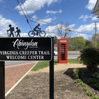 Abingdon Creeper Trail Welcome Center - April, 2025. - Visitor Centers Near Me - Abingdon, Virginia Abingdon Creeper Trail Welcome Center - April, 2025. - Visitor Centers Near Me - Abingdon, Virginia