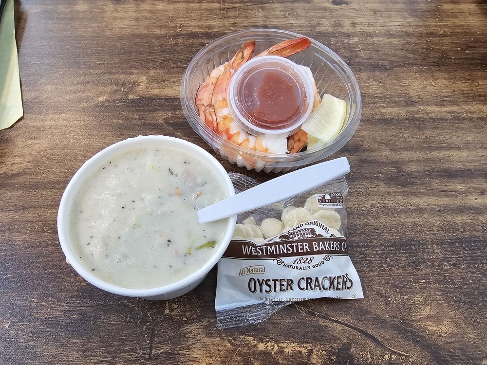 The Olympia Seafood Logo