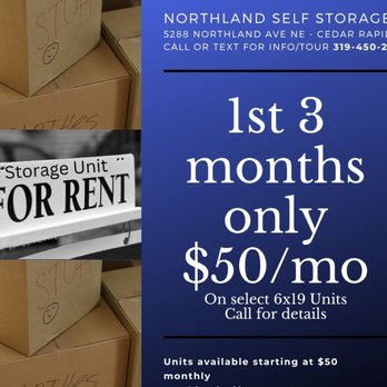 Northland Self Storage - 6x19 units on sale now - - Self Storage Near Me - Cedar Rapids, Iowa Northland Self Storage - 6x19 units on sale now - - Self Storage Near Me - Cedar Rapids, Iowa