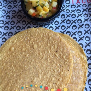 XO Taco - Chips with queso guac and mango salsa - Tacos Near Me - Syracuse, New York