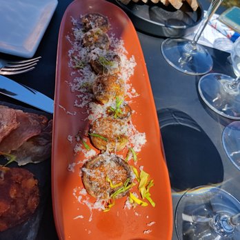 Valdemar Estates - Chorizo stuffed mushrooms - Tapas/Small Plates Near Me - Walla Walla, Washington