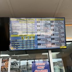 Metro Fresh Fish & Seafood - Menu