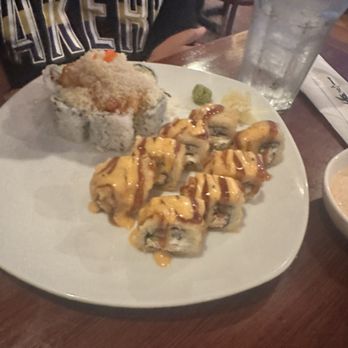 Fuji Sushi - SR1. Volcano Roll R14. Dynamite Roll - Sushi Bars Near Me - Jacksonville, Florida Fuji Sushi - SR1. Volcano Roll R14. Dynamite Roll - Sushi Bars Near Me - Jacksonville, Florida