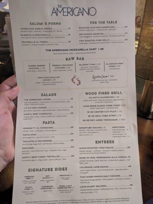 Menu photo 8 The Americano Restaurant Scottsdale, AZ Menu photo 8 The Americano Restaurant Scottsdale, AZ