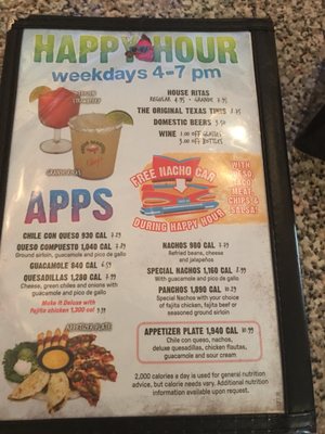 Menu photo 1 Chuy's Rogers, AR