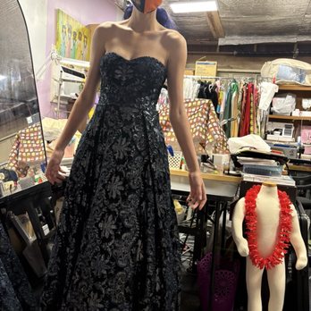 Sewing Sistahs - Finished dress from front - Sewing & Alterations Near Me