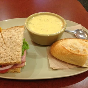 Panera Bread - Half Ham & Swiss plus Broccoli & Cheese soup - Sandwiches Near Me - Indianapolis, Indiana