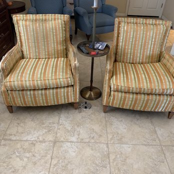 Lino's Upholstery - The chairs before restoration. - Furniture Reupholstery Near Me - Tucson, Arizona