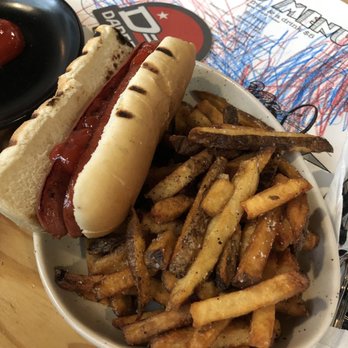 Daredevil Hall - Kids Meal hot dog, fries & drink $5 - Burgers Near Me - Indianapolis, Indiana
