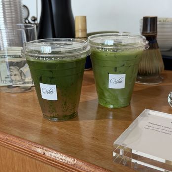 Wabi - Pink Coconut Matcha + Iced Vanilla Matcha Latte - Coffee & Tea Near Me - Phoenix, Arizona Wabi - Pink Coconut Matcha + Iced Vanilla Matcha Latte - Coffee & Tea Near Me - Phoenix, Arizona
