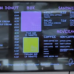 Flour Fresh Cream Donut - MENU - December 2025