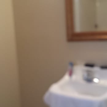 The Shore House - Big bathroom tiny sink, no shelf not easy to put in contacts or do hair/make up. - Hotels Near Me - Narragansett, Rhode Island The Shore House - Big bathroom tiny sink, no shelf not easy to put in contacts or do hair/make up. - Hotels Near Me - Narragansett, Rhode Island