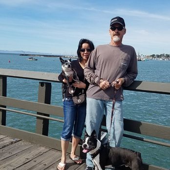 Stearns Wharf - The crew with the Boston Gangstas.... - Local Flavor Near Me - Santa Barbara, California