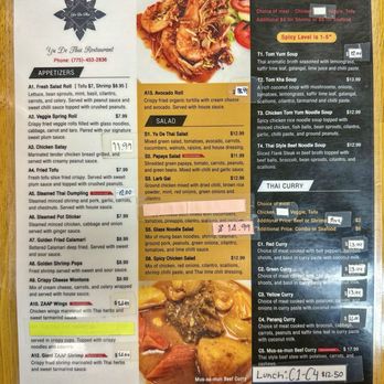 Yu De Thai Restaurant - Thai Near Me - Sparks, Nevada Yu De Thai Restaurant - Thai Near Me - Sparks, Nevada