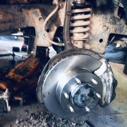 PLLC  Mobile Tools - New upper and lower control arms ball joints and axle bearings and axle shafts.
