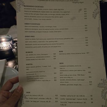 Herb & Wood - Drink menu - New American Near Me - San Diego, California Herb & Wood - Drink menu - New American Near Me - San Diego, California