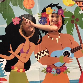 Elevated Sportz - We adapted the Hawaiian theme the best we could to jumping and playing! - Venues & Event Spaces Near Me - Bothell, Washington