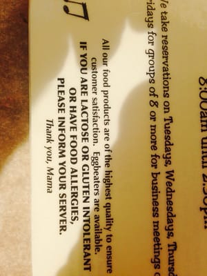 Menu photo 8 Good Morning Mama's Indianapolis, IN Menu photo 8 Good Morning Mama's Indianapolis, IN